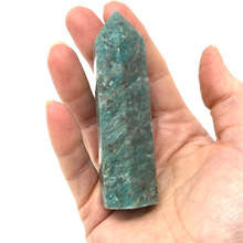 Load image into Gallery viewer, Amazonite & Smoky Quartz Point