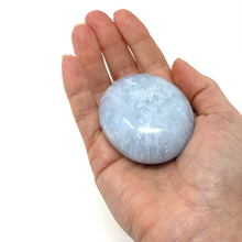 Charger l'image dans la galerie, Blue Calcite Palm Stone