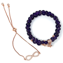 Load image into Gallery viewer, Amethyst set