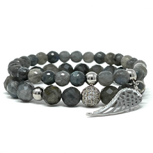 Load image into Gallery viewer, Faceted Labradorite set