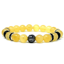 Load image into Gallery viewer, Yellow Calcite & Onyx set