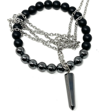Charger l'image dans la galerie, Set Hematite & Onyx