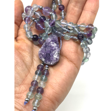 Load image into Gallery viewer, Fluorite Mala Necklace