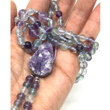 Load image into Gallery viewer, Fluorite Mala Necklace