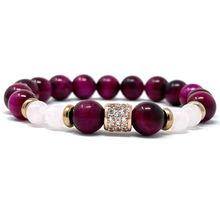 Load image into Gallery viewer, Rose Quartz & Tiger's Eye