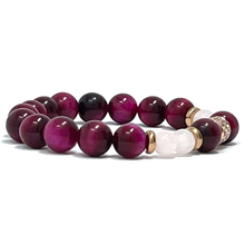 Load image into Gallery viewer, Rose Quartz & Tiger's Eye