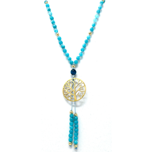 Load image into Gallery viewer, Amazonite Mala Necklace