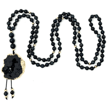 Load image into Gallery viewer, Dark Blue Tiger's Eye Mala