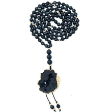Load image into Gallery viewer, Dark Blue Tiger's Eye Mala