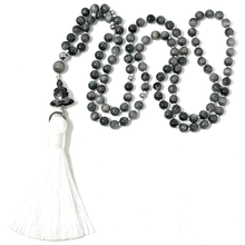 Load image into Gallery viewer, Grey Tiger's Eye Mala