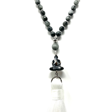 Load image into Gallery viewer, Grey Tiger's Eye Mala