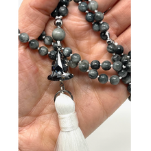 Load image into Gallery viewer, Grey Tiger's Eye Mala