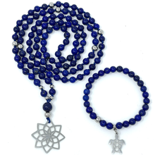 Load image into Gallery viewer, Lapis Lazuli Mala Necklace