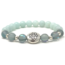 Load image into Gallery viewer, Amazonite & Moonstone Jewelry set
