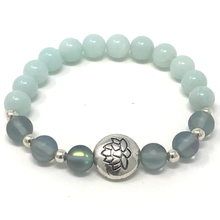 Load image into Gallery viewer, Amazonite & Moonstone Jewelry set