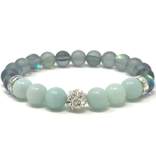 Load image into Gallery viewer, Amazonite & Moonstone Jewelry set