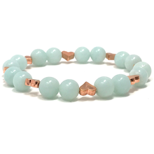 Load image into Gallery viewer, Amethyst, Amazonite & Moonstone Jewelry set