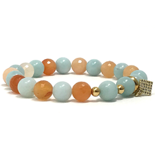 Charger l'image dans la galerie, Carnelian & Amazonite Set