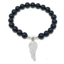 Load image into Gallery viewer, Angelite & Black Tourmaline Set