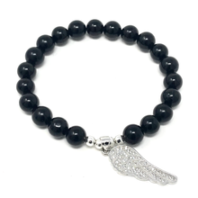 Load image into Gallery viewer, Angelite & Black Tourmaline Set