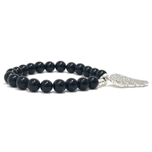 Load image into Gallery viewer, Angelite & Black Tourmaline Set