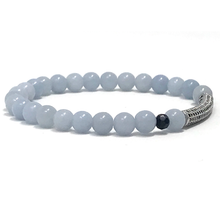 Load image into Gallery viewer, Angelite & Black Tourmaline Set