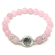Charger l'image dans la galerie, Angelite & Rose Quartz Set