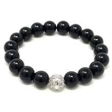 Load image into Gallery viewer, Purple Sugilite & Black Onyx Jewelry set