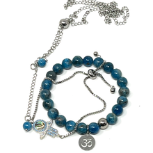 Load image into Gallery viewer, Blue Ocean Apatite Jewelry set