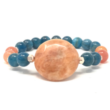 Load image into Gallery viewer, Set Orange Carnelian & Apatite