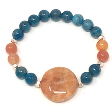 Load image into Gallery viewer, Set Orange Carnelian & Apatite