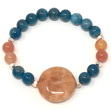 Load image into Gallery viewer, Set Orange Carnelian & Apatite