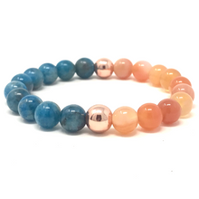 Load image into Gallery viewer, Set Orange Carnelian & Apatite