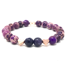 Load image into Gallery viewer, Charoite & Imperial Jasper Set
