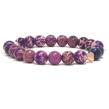 Load image into Gallery viewer, Charoite & Imperial Jasper Set