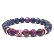 Load image into Gallery viewer, Charoite & Imperial Jasper Set