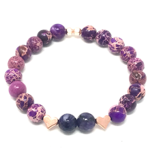 Load image into Gallery viewer, Charoite & Imperial Jasper Set