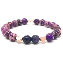 Load image into Gallery viewer, Charoite & Imperial Jasper Set