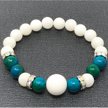 Load image into Gallery viewer, Set Chrysocolla & Tridcana