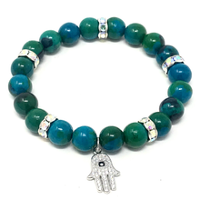 Load image into Gallery viewer, Set Chrysocolla & Tridcana