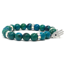 Load image into Gallery viewer, Set Chrysocolla & Tridcana