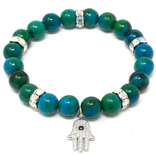 Load image into Gallery viewer, Set Chrysocolla & Tridcana