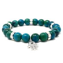 Load image into Gallery viewer, Set Chrysocolla & Tridcana