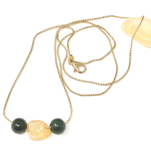 Load image into Gallery viewer, Citrine & Jade Jewelry set