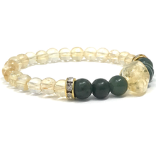 Load image into Gallery viewer, Citrine & Jade Jewelry set