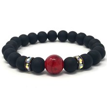 Load image into Gallery viewer, Set Red & Black Onyx