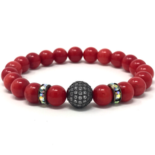 Load image into Gallery viewer, Set Red & Black Onyx