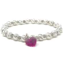 Load image into Gallery viewer, Labradorite & Fuchsia Agate Jewelry set