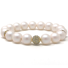Load image into Gallery viewer, Goldstone & Swarovski Pearls Jewelry set