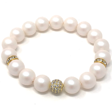 Load image into Gallery viewer, Goldstone & Swarovski Pearls Jewelry set